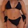 Moda Minx Curve X Bernadette Afia Amour Tie Side Bikini Bottom In Black For Women 1 Moda Minx Curve X Bernadette Afia Amour Tie Side Bikini Bottom In Black For Women -Revolution Sales Store 206433977 1 black